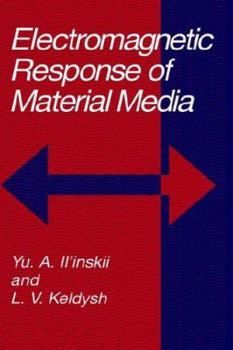 Hardcover Electromagnetic Response of Material Media Book