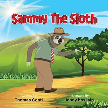 Paperback Sammy the Sloth Book