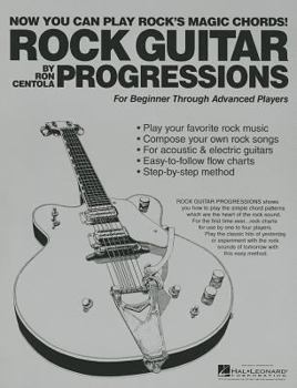 Paperback Rock Guitar Progressions Book
