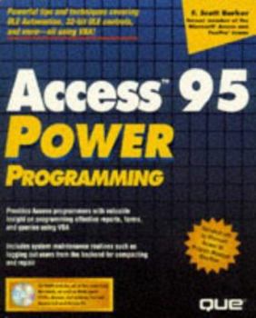 Paperback Access 95 Power Programming with CD-ROM Book