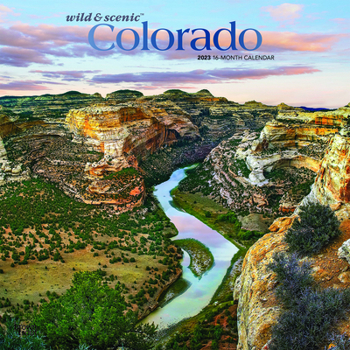 Calendar Colorado Wild & Scenic 2023 Square Foil Book