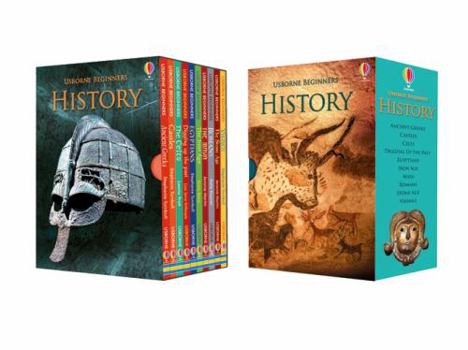 Hardcover Usborne Beginners History 10 Books Collection Box Set (Stone Age, Iron Age, Egyptians, Ancient Greeks, Romans, Vikings, Castles & MORE!) Book