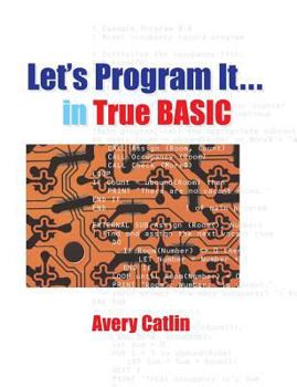 Paperback Let's Program It... in True BASIC Book