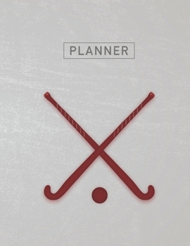 Planner: Field Hockey PlayerAnime & Chill 2 Year Monthly Planner with Note Pages (24 Months) | Jan 2020 - Dec 2021 | Month Planning | Appointment ... | Plan Each Day, Set Goals & Get Stuff Done