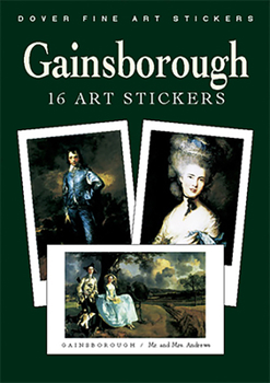 Paperback Gainsborough: 16 Art Stickers Book