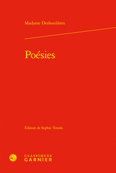Hardcover Poesies [French] Book
