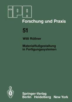 Paperback Materialflußgestaltung in Fertigungssystemen [German] Book