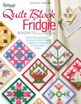 Paperback Quilt Block Fridgie Magnets Book