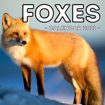 Paperback Foxes Calendar 2021: 16-Month Calendar, Cute Gift Idea For Fox Lovers Women & Men Book