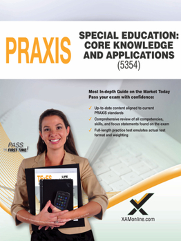 Paperback 2017 Praxis Special Education: Core Knowledge and Applications (5354) Book