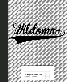 Paperback Graph Paper 5x5: WILDOMAR Notebook Book