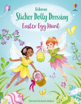 Paperback Sticker Dolly Dressing Easter Egg Hunt Book