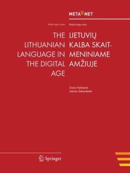 Paperback The Lithuanian Language in the Digital Age Book