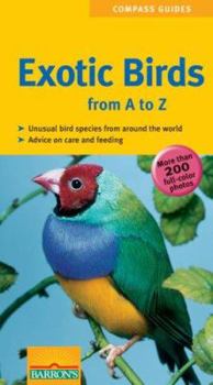 Paperback Exotic Birds from A to Z Book