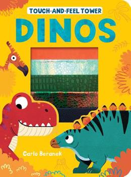 Board book Touch-And-Feel Tower: Dinos Book