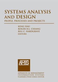 Hardcover Systems Analysis and Design: People, Processes, and Projects Book