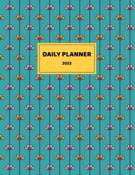Paperback Daily Planner - 12 Months -367 pages- Daily Agenda, Daily Schedule, Planner Template, Letter Size: Date Planner Book
