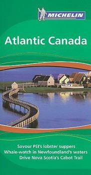 Paperback Michelin Green Atlantic Canada Book
