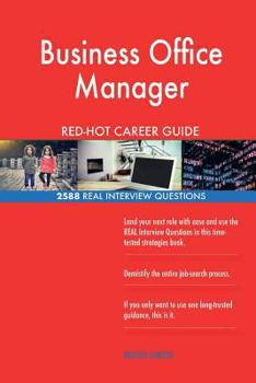 Paperback Business Office Manager RED-HOT Career Guide; 2588 REAL Interview Questions Book