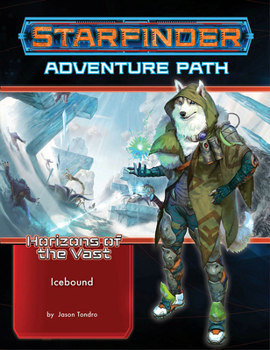 Paizo PZO7243 Starfinder Adventure Path Horizons of The Vast 4 Icebound Book