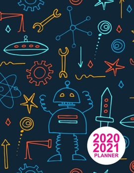 2020 2021 Planner: Pretty Daily, Weekly and Monthly Planner 2 Years | Agenda Schedule Organizer Logbook and Personal Journal Diary | 24 Months ... Appointment Book | Design Code A8 0044224