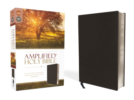Bonded Leather Amplified Bible-Am: Captures the Full Meaning Behind the Original Greek and Hebrew Book
