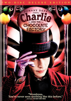 DVD Charlie and the Chocolate Factory Book