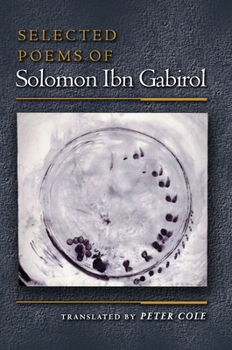 Paperback Selected Poems of Solomon Ibn Gabirol Book