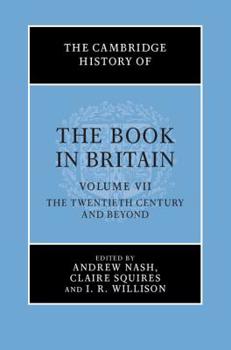 Hardcover The Cambridge History of the Book in Britain Book