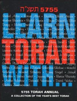 Hardcover Learn Torah With...5755 Torah Annual: A Collection of the Year's Best Torah Book