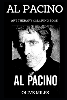 Paperback Al Pacino Art Therapy Coloring Book