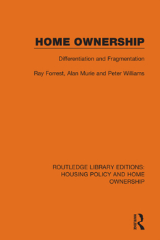 Paperback Home Ownership: Differentiation and Fragmentation Book