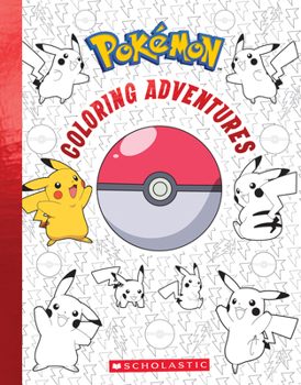 Paperback Pokémon Coloring Adventures Book
