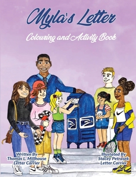 Paperback Myla's Letter Coloring Book
