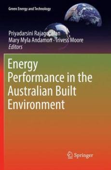 Paperback Energy Performance in the Australian Built Environment Book