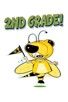 Paperback 2nd Grade: Hornet Bee Teacher Address Book Gift 6"x9" Handy 156 Pages Notebook Book