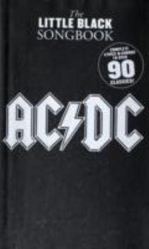 Paperback The Little Black Songbook: AC/DC Book