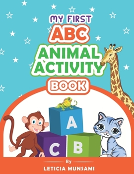 Paperback My First ABC Animal Activity Book