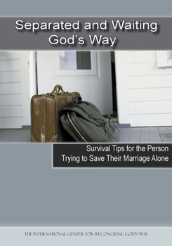 Paperback Separated and Waiting, God's Way Book