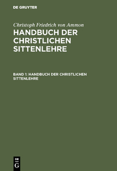 Hardcover Handbuch der christlichen Sittenlehre [German] Book