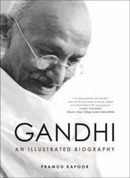 Hardcover Gandhi: An Illustrated Biography Book