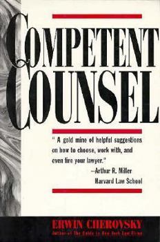 Paperback Competent Counsel Book