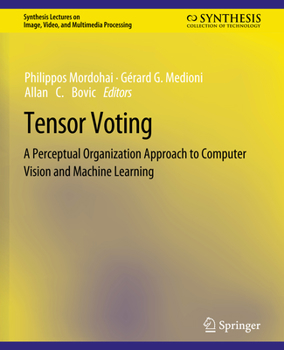 Paperback Tensor Voting: A Perceptual Organization Approach to Computer Vision and Machine Learning Book