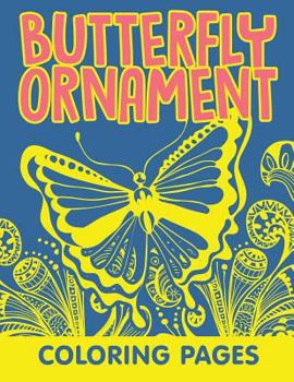 Paperback Butterfly Ornament Coloring Pages Book
