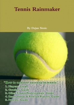 Paperback Tennis Rainmaker Book