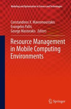 Paperback Resource Management in Mobile Computing Environments Book