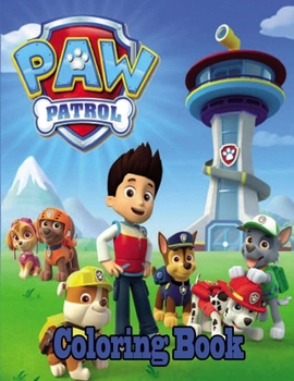 Paperback Paw Patrol Coloring Book