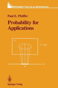 Hardcover Probability for Applications Book