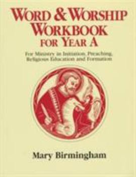 Paperback Word and Worship Workbook: Year A Book