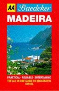 Paperback AA Baedeker's Madeira (AA Baedeker's Guides) Book